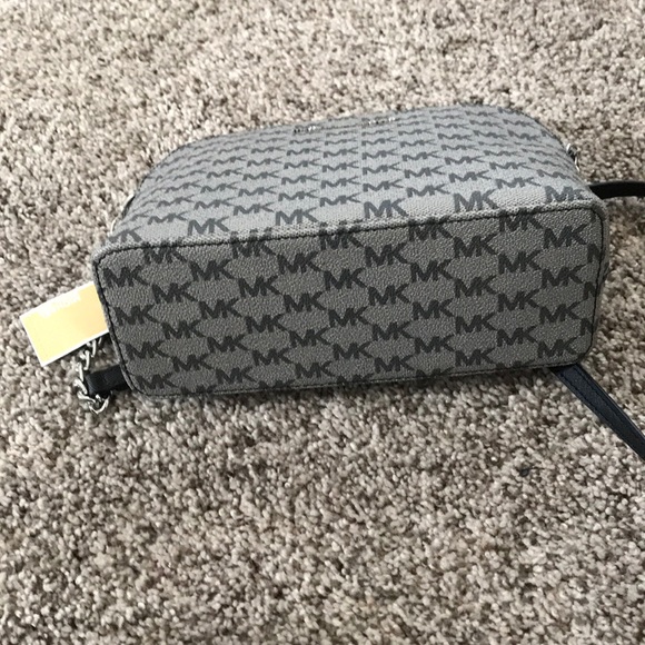 Michael Kors Monogrammed Dome Crossbody Bag - Picture 4 of 6